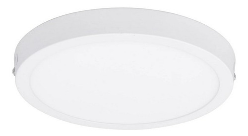 Luminária Led De Sobrepor Redonda 18w Branco Frio 6500k 110V/220V