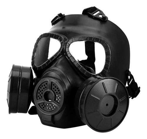 Máscara Cara Completa Casco Simulación Gas Realidad Militar