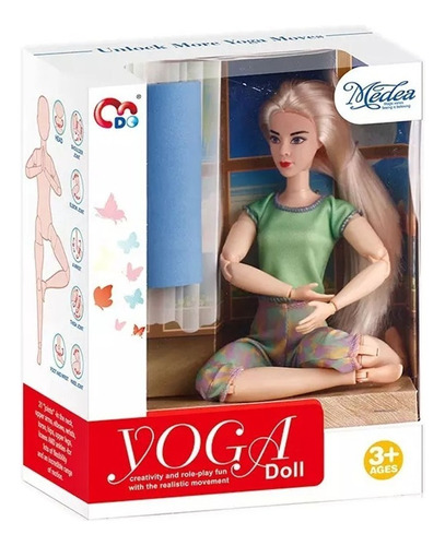 Muñeca Yoga Articulada Fashionista Original New 6602 Bigshop