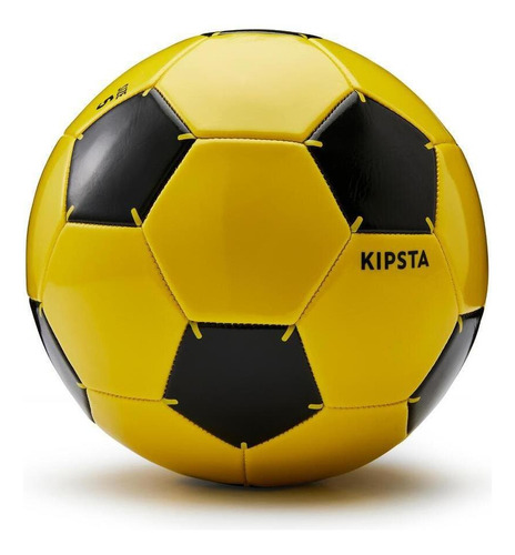 Balón de fútbol First Kick, tamaño 5, tamaño 5, color amarillo, tamaño personalizado