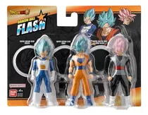 Comprar Bandai Dragon Ball Super Flash Paquete con 3 Figuras con Base: Goku Super Saiyan Blue, Vegeta Super Saiyan Blue, y Goku Super Saiyan Rosé