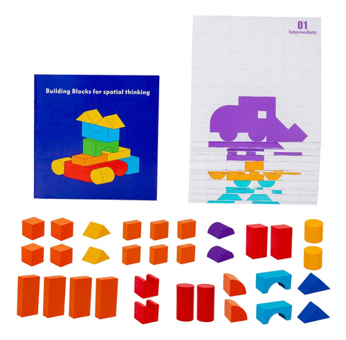 Bloques De Construcción De Madera, Juego De Apilamiento