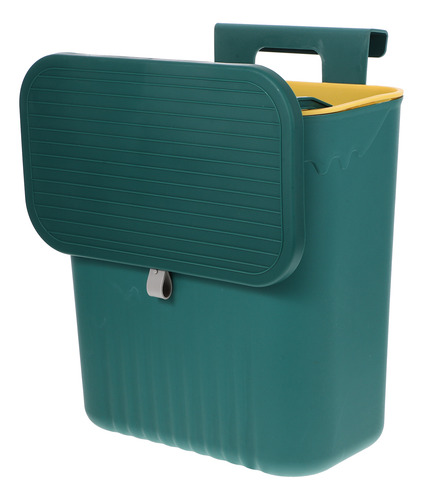 Cubo De Basura Rectangular Montado En La Pared Para Debajo D