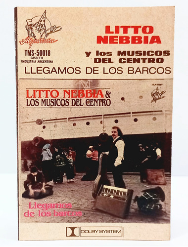 Litto Nebbia Y Los Musicos Del Centro Casete Impecable No Cd