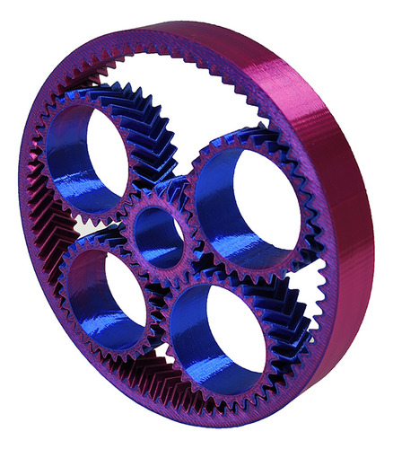 Fidget Spinner Anti Estresse Stress Impressão 3d Bicolor