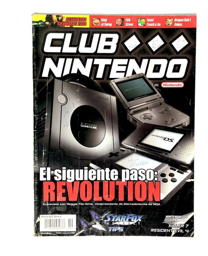 Revista Club Nintendo Año 14 #4 Número Abril 2005 Cn