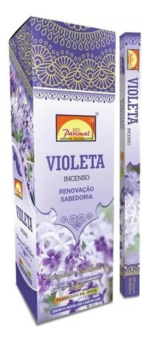 Incenso Indiano Parimal Violeta Cx.25un.8v