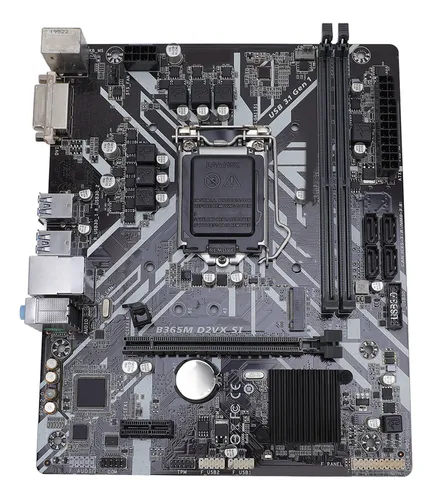 Placa Madre Ddr4 De Doble Canal B365m D2vx Si M Atx Ddr4x2