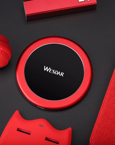 Cargador Inalambrico Wesdar Wx2 Portatil Auto Wireless