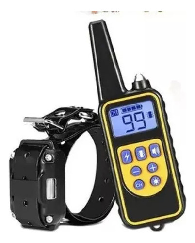 1 Collar De Choque Elecom Con Control Remoto Anti-cáscara