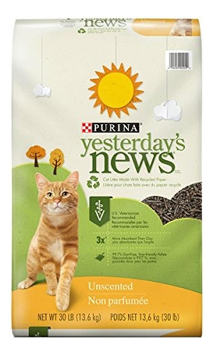 Purina Yesterdays News Arena Para Gatos De Papel Sin Perfume