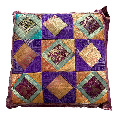 Almohadones Decorativos 40x40 Vintage India Patchwork 59588