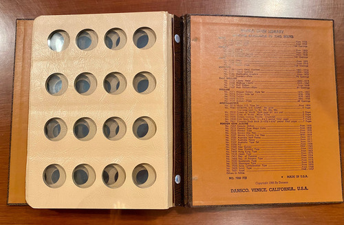 Álbum Para Monedas Dansco Fiji C/cubierta Anticorrosiva (Usado)