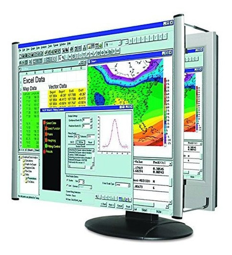 Filtro De Lupa De Monitor Lcd Kantek Maxview Para Monitores 