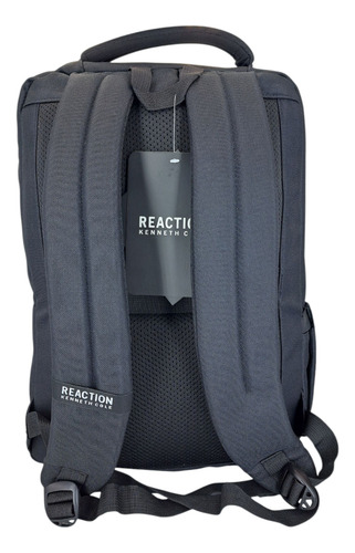 Mochila Reaction Kenneth Cole Con Porta Laptop 16 Pulgadas (rkx075) Negro Poliéster