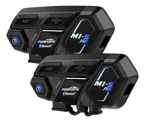 Fodsports M1s Pro - Intercomunicador Bluetooth Para Moto