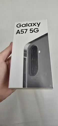 Celular Samsung Galaxy A57 5G 256GB, 8GB RAM, Recursos AI - Cinza