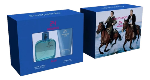 Perfume Casapueblo 24 Heures Blue + Shower Gel