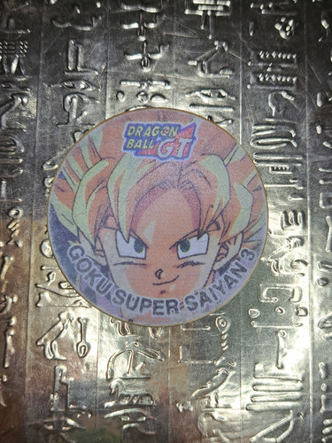 Tazo Dragon Ball Gt Goku Super Saiyan 3 Colección 2000