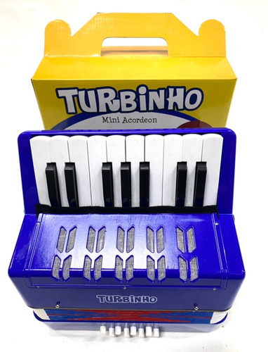 Acordeon Infantil Turbinho Sanfona Gaita Novo Original