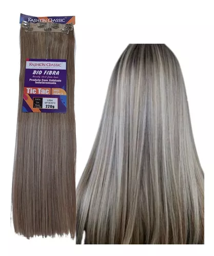 Cabelo Alongamento Tic Tac Liso 70cm Idêntico A Humano Lindo em