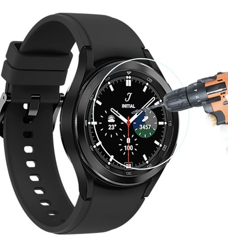 Galaxy Watch 4 Classic Protector Pantalla Cristal Para