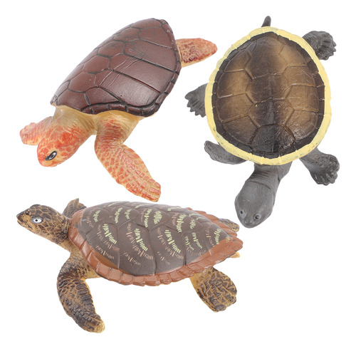 Juguetes De Escritorio Modelo Tortuga, 3 Unidades