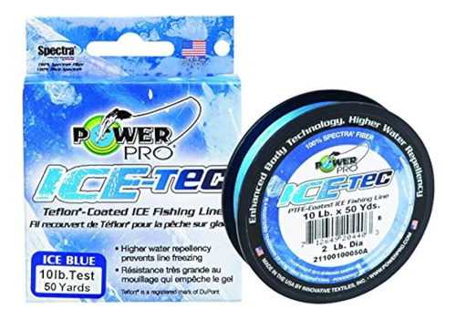 Power Pro Un Icetec 50yard Hielo Linea 10pound A