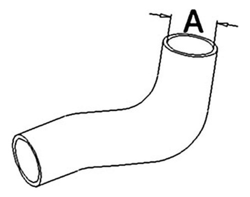 Radiator Hose Upper Fits Long Tractor 2310 2460 260 2510 Aaa