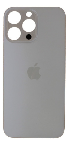 Tapa Cristal Trasero Apple iPhone 14 Pro Max Plata Nuevo