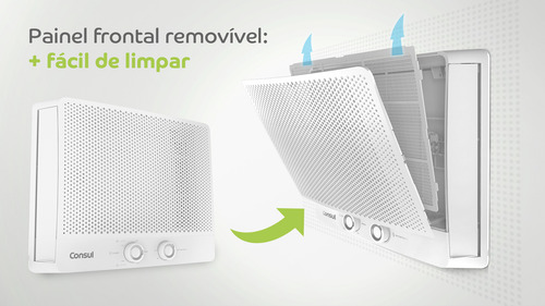 Ar-condicionado Janela Consul 10000 Btus Ccn10fb Frio 220v Branco