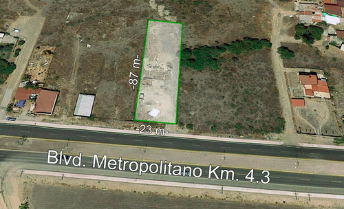Imagen 1 de 5 de 2,000 M2 En Excelente Ubicación Para Uso Comercial O Residen