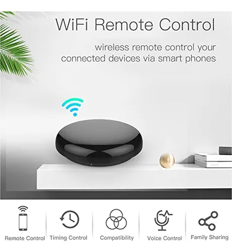 Controlador Remoto Moes Wifi Smart Ir Unidad De Infrarrojos