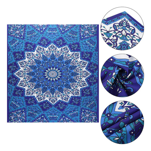 Tapiz De Pared Con Mandala Indio Bohemio Para Colgar En La P