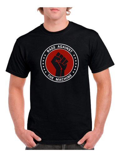 Polera Hombre Estampado Rage Against The Machine