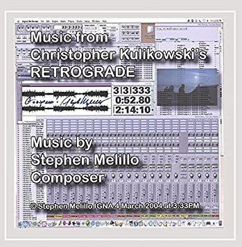 Melillo Stephen Music From Retrograde Usa Import Cd