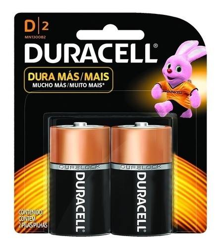 Pack X14 Pilas D Duracell Alcalina Dura Hasta 10 Veces Mas Pack X14 Pilas D Duracell Alcalina Dura Hasta 10 Veces Mas