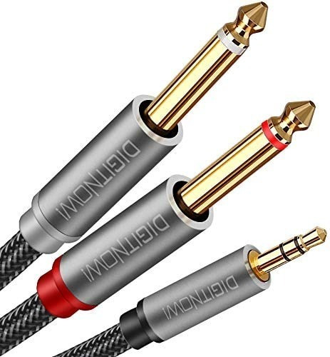 Digitnow C219-2-us-s Stereo Mini (3.5mm) Male To 2 1/4  Ts 