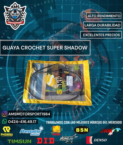 Guaya De Crochet Super Shadow 
