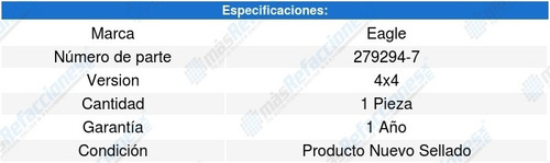 Soporte Transmision Sierra 3500 V8 8.1l 01-07 Eagle 6489616
