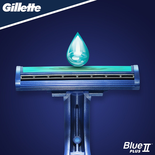 Afeitadoras Gillette Blue 2 Hojillas Desechable Pack De 7