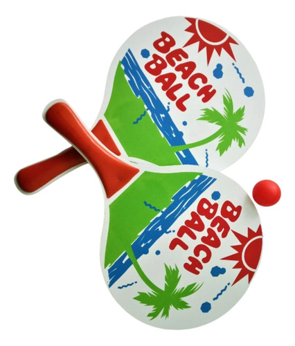 Raquetas Para Playa Y Pelota Juego