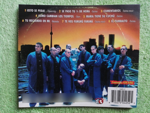 Eam Cd Los Conquistadores De La Salsa Esto Se Pega 2000 Cuba