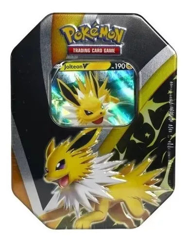 Pokémon - Lata - Evoluções de Eevee - Jolteon V