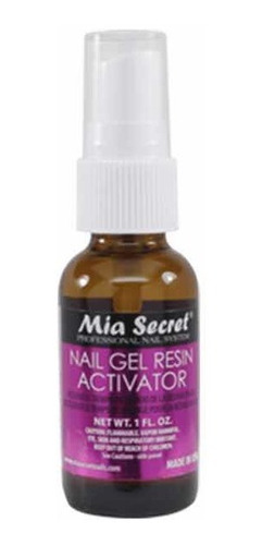 Activador De Resina En Gel Para Uñas 1 Oz Marca Mia Secret