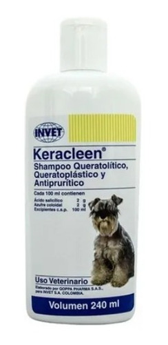 Keracleen Champu Shampoo X 240 Ml Para Perro