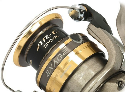 Reel Shimano Exage 2500fd + Carrete Extra Aluminio
