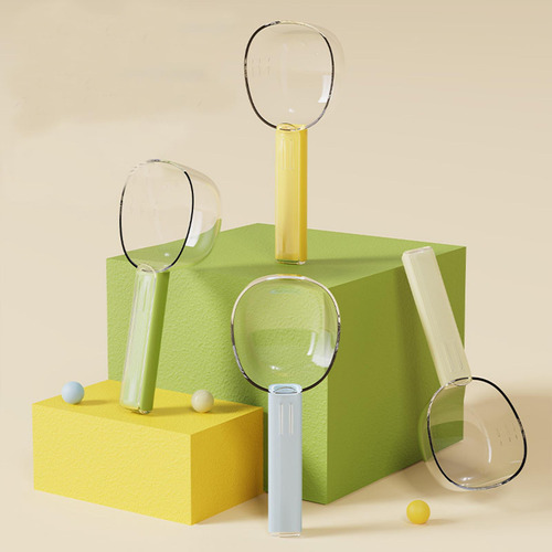 Pet Treat Scoop, Cão De Medição De Copo Azul
