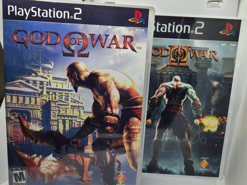 Jogos God Of War 1 E 2 Ps2 (repro)