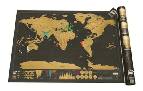 Mapa Mundi Raspable Mapa Del Mundo Para Raspar Viajeros